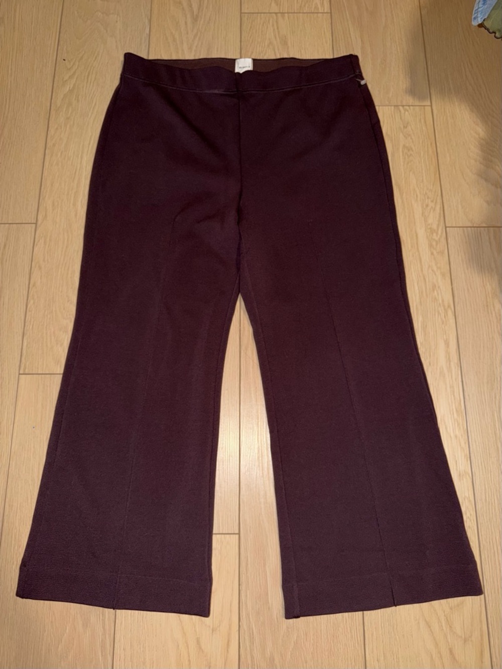 Anthropologie Maeve The Essential Crop Flare Pull On Pants